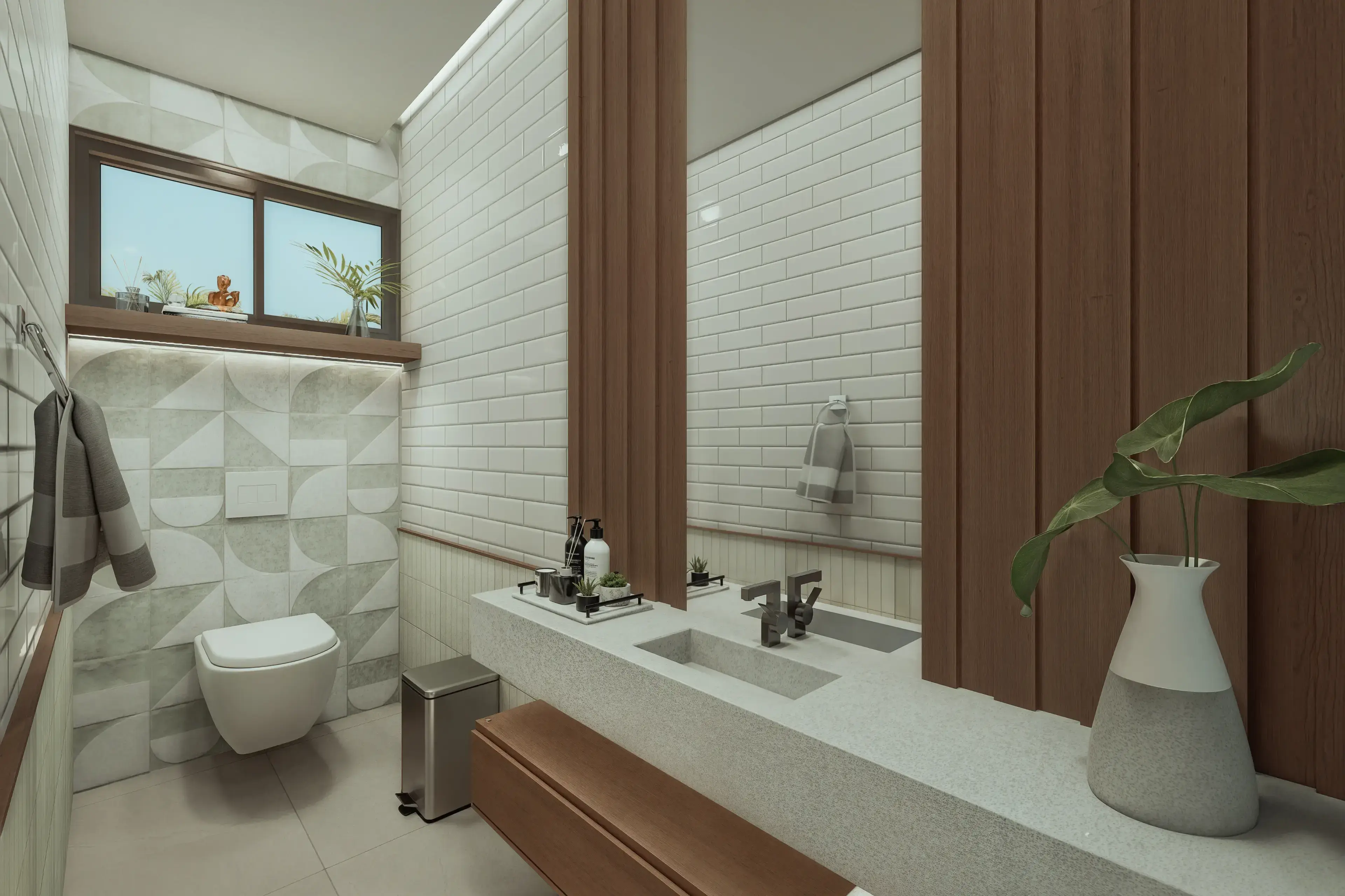 Casa Tipo A Baño Visita